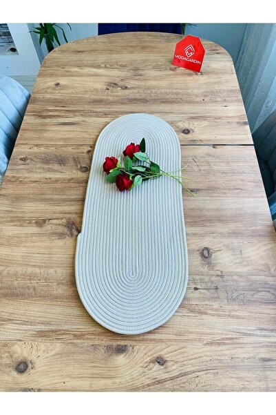 bestbeler Jute, Wicker, Decorative Tablecloth, Runner 35X100 Cm, American Ser...