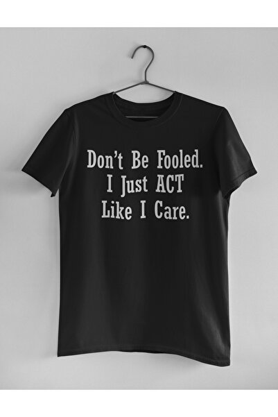 Generic (Unbranded) Tricou Malfini Negru - „Nu te lăsa păcălit”, Mărimea S