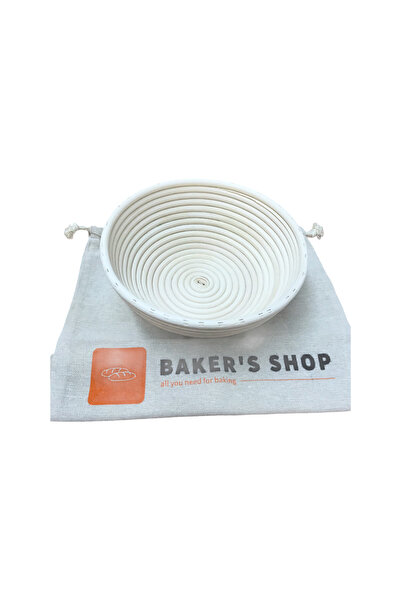 OEM Wicker basket for leavening, round, 1Kg 220 x 85 mm