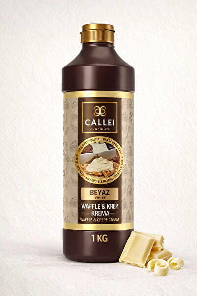Callei Beyaz Waffle Krep & Pankek Sos (1KG)