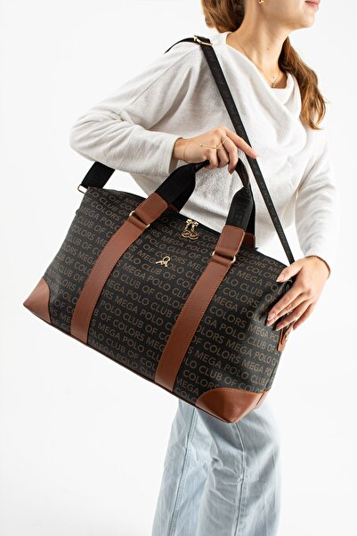 Çanta Trend MEGA POLO Unısex Hostes Valiz Seyahat Tatil Spor Hastane El Ve Om...