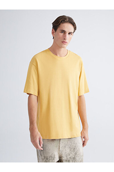 LC Waikiki Rmz Gi̇yi̇m Farkiyla Zero Roba Collar Men's T-Shirt