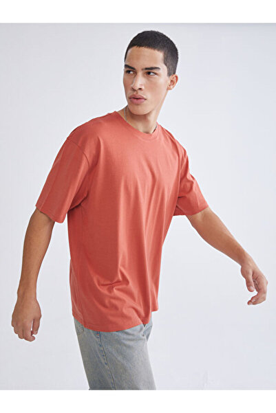 LC Waikiki Rmz Gi̇yi̇m Farkiyla Zero Roba Collar Men's T-Shirt