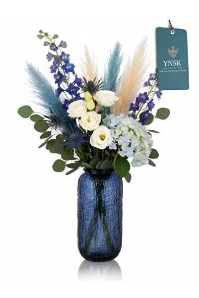 YNSK Lux |   PETRA |   Vază de sticlă importată 26 cm