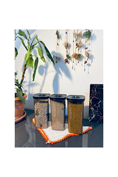 NATURAWİN Kilitli Sızdırmaz Kapaklı Saklama Kabı 3'Lü 1700ML