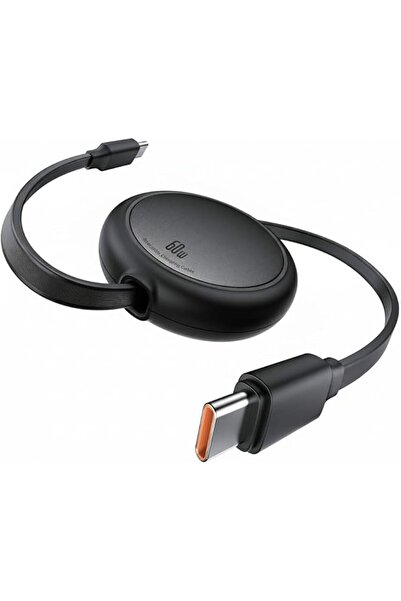 The Bros كابل USB-C، كابل شحن سريع USB-C إلى USB-C PD 3A فائق الصغر قابل للسح...