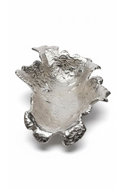 Sembol Finy Decorative Silver Plate 28X40X10 cm