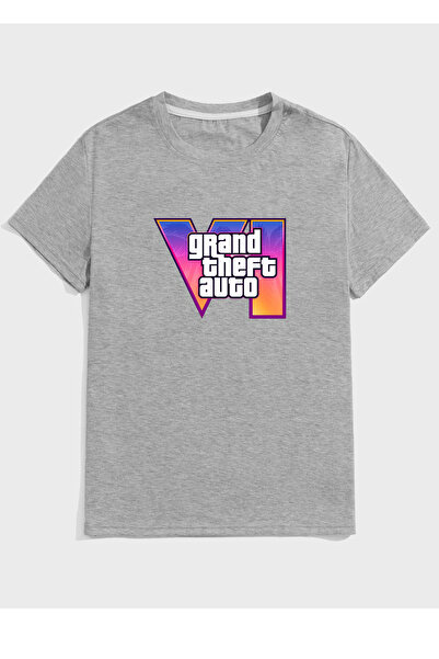 aytok tekstil Printed Men's Women's Unisex Crew Neck Printed T-Shirt Tshirt T...