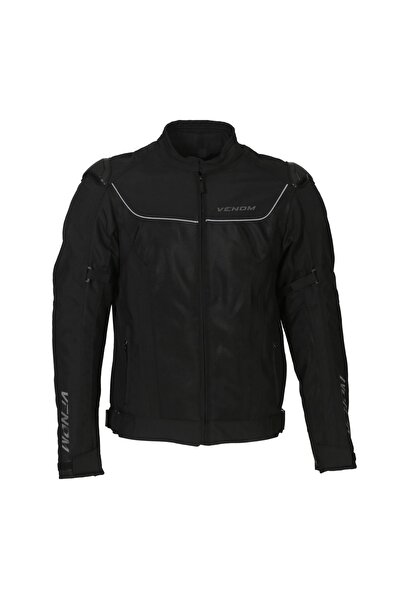 VENOM Motosiklet Montu Raptor Hörgüçlü Full Korumalı 4 Mevsim Motorucu Mont B...