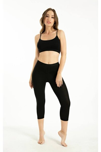 Love Dream Underwear Women's Bamboo Capri Leggings Soft and Flexible