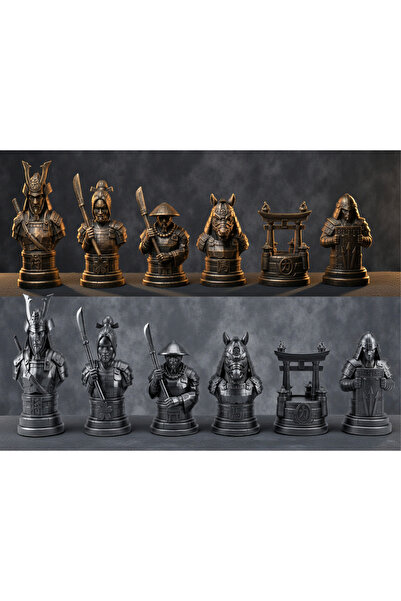 FEK Design Samuray Satranç Taşı Seti