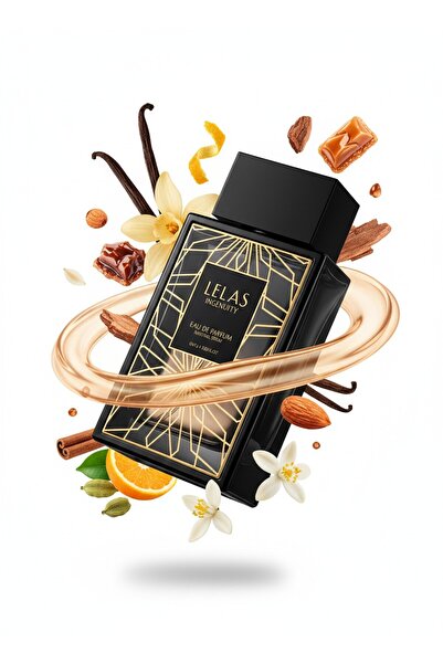 Lelas Ingenuity Erkek Parfüm EDP 85 ml - Oryantal Vanilya Kalıcı Niş Koku - 824