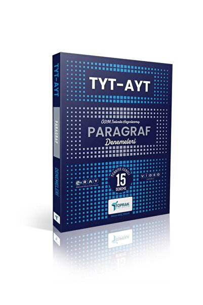 Toprak Yayıncılık 2026 Müfredat TYT Paragraf Denemeleri Türkiye Geneli 15 Li ...