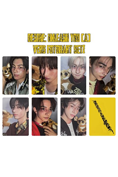 Sntay ENHYPEN Fotokart Seti DESIRE EUNLASH You A vers pvc