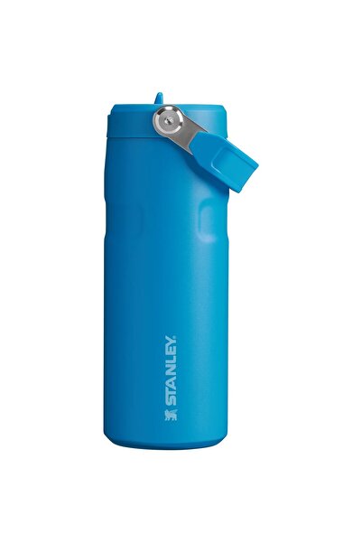 Stanley The Iceflow Flip Straw 2.0 Thermos with Straw 0.47 Lt (16 oz) - Azure