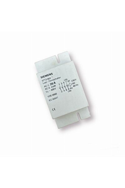 Siemens 5TT3‑983 – 400V 230V 20 A 4NO Uzaktan Kumandalı Yük Anahtarı