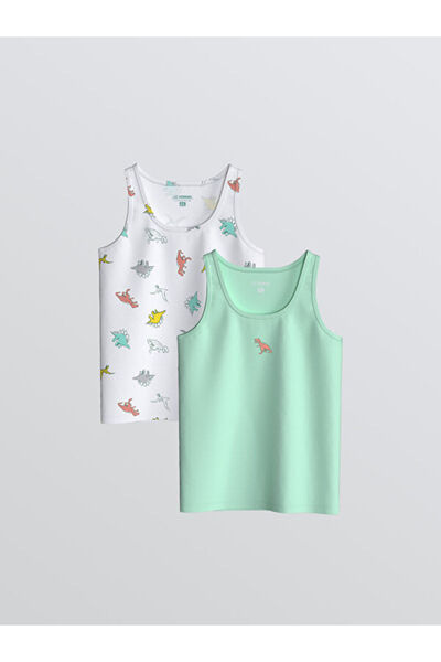LC Waikiki Quality Parts Printed Boys' Undershirt 2-Pack from Çelebi Store