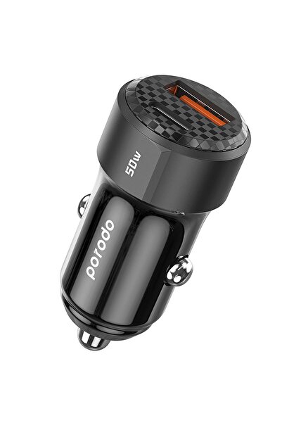 porodo 50W Dual Port Car Charger