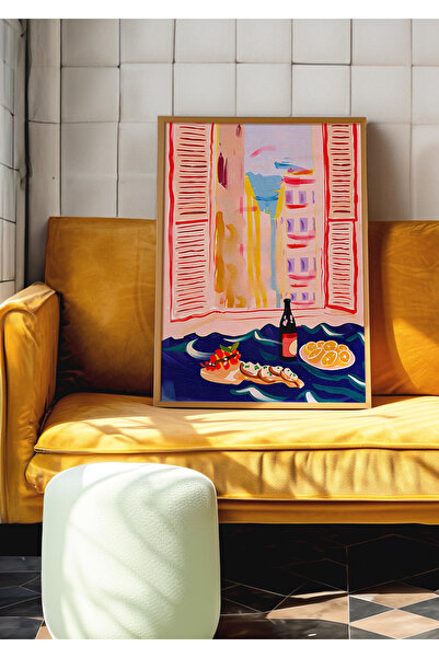 Tuba Decor Masă de bucătărie pentru sufragerie, cu cadru din lemn, dintr-o si...