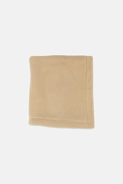 Muy Mucho Fleece Fiber Cushion Cover 45 x 45 cm, Beige