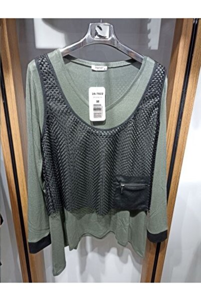 ZARİFSTORE Leather Mesh Vest Set