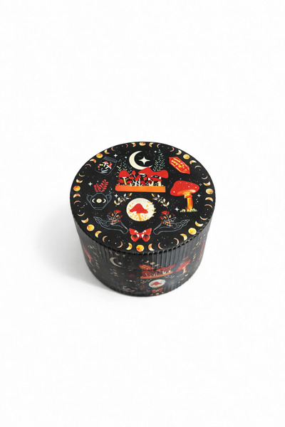 GoldEagle 🌙 Özel Desenli 50mm 3 Parçalı Grinder Baharat Öğütücü