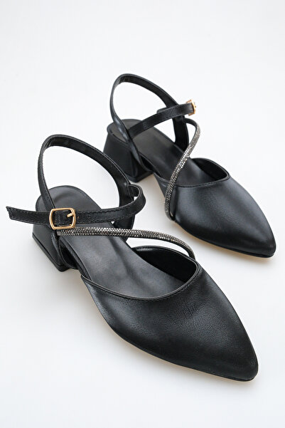 ich1one Pantofi cu toc Fergison pentru femei Torino balerini – Toc de 5 cm, c...