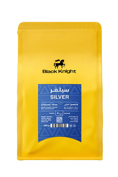 Black Knight Specialty Coffee Beans for V60 and Espresso Corps Roasted SILVER...