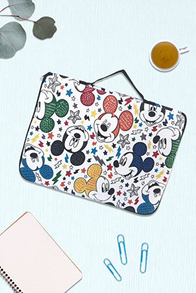 Wallery Bags حافظة محمولة للكمبيوتر اللوحي مقاس 11/8 بوصة مع مقبض