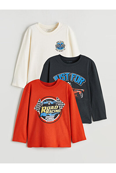 LC Waikiki Shining Choices from Shining Store Printed Boy's T-Shirt 3-Pack