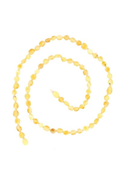 Inure Jewelry Adult Drop Amber Necklace