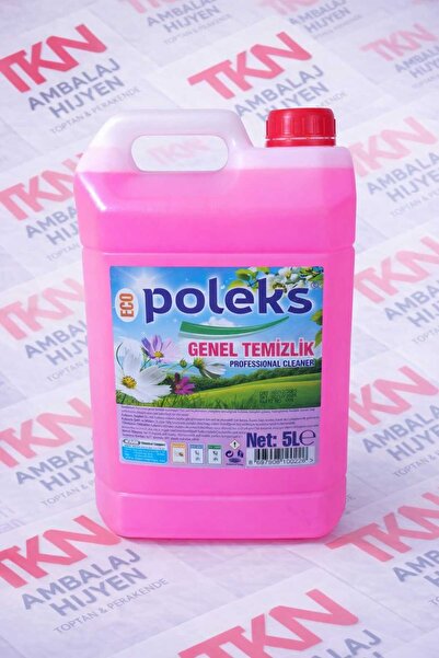 Poleks GENEL TEMİZLİK SIVISI 3X 5 LT ÇİÇEK KOKUSU