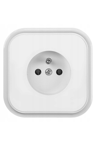 Other Gniazdo ścienne 230 V IP20 białe z uziemieniem jednogniazdowe 1 szt.