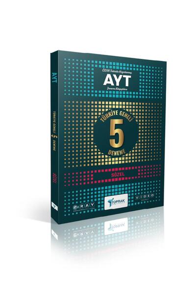 Toprak Yayıncılık 2026 Müfredat AYT Sözel Deneme Türkiye Geneli 5 Li Deneme