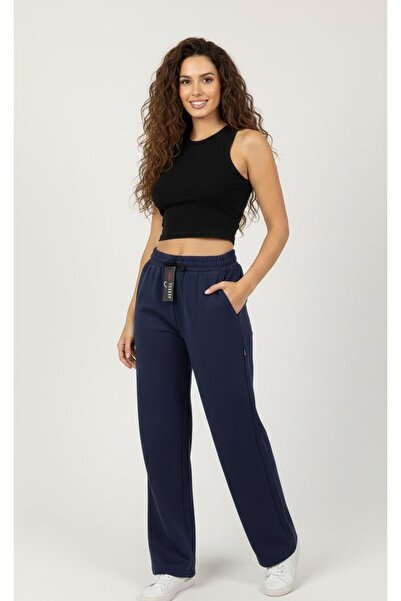 JustBS Women's Straight Leg Compact Sweatpants