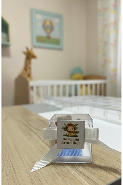 Liondes candles Ayıcık Figürlü Mum Bebek hediyeliği 40 adet
