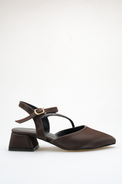 ich1one Pantofi de damă Torino din piele lăcuită cu toc – Toc de 5 cm, pentru...