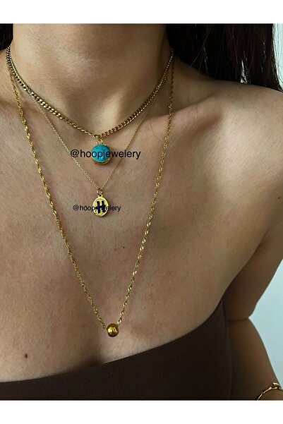 Hoop jewelery Steel Ball Chain