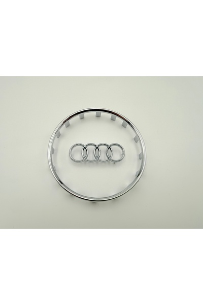 Audi Emblema Volan airbag rotund crom