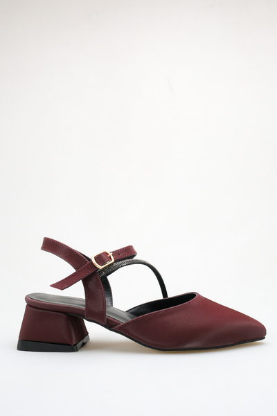 ich1one Pantofi de damă Torino din piele lăcuită cu toc – Toc de 5 cm, pentru...