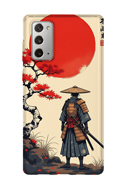 lelia حافظة هاتف شفافة مطبوعة متوافقة مع هاتف سامسونج جالاكسي نوت 20 |   المج...