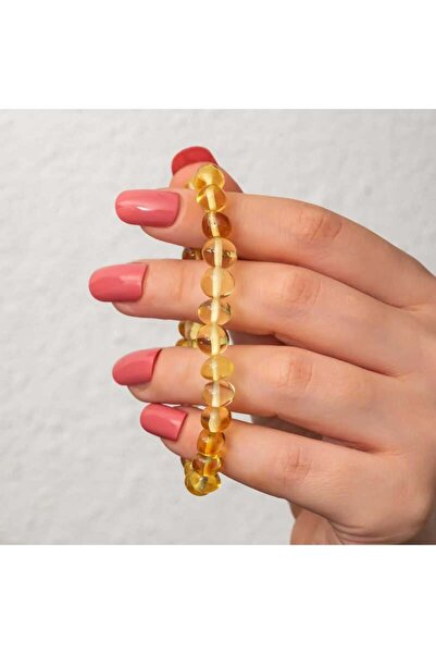 Inure Jewelry Adult Drop Amber Bracelet