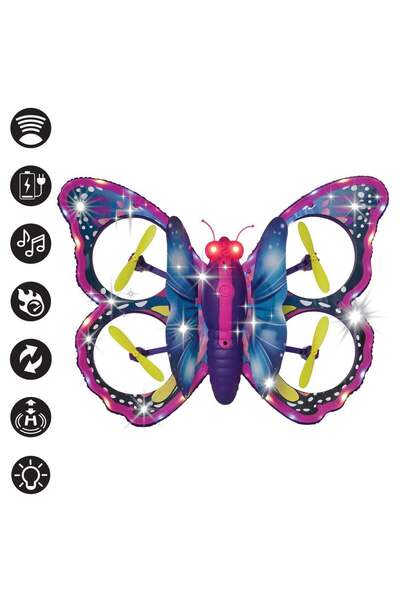 Generic Orlenic Remote Control Flying Butterfly Toy for Kids