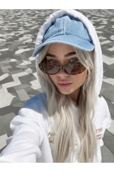 TomyHelf Leopard Brown Vintage Style Sunglasses