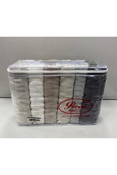 Karacan 100% Cotton 50X85 cm 6-Piece Towel Set