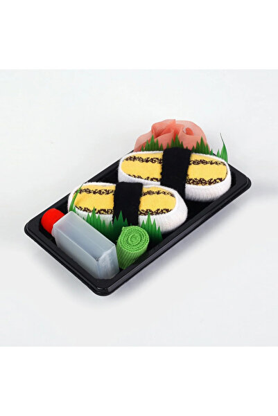 Socks + Stuff جوارب على شكل سوشي البيض (نيجيري)