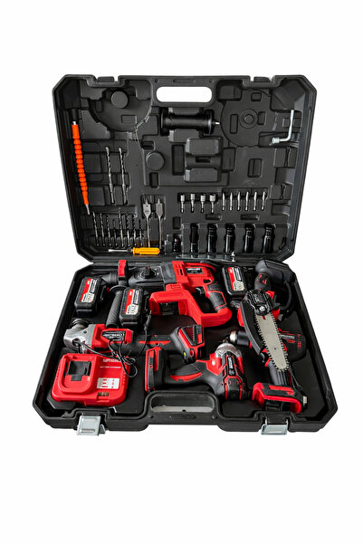 KIMMERPLUS 5’li set MATKAP+HİLTİ+SPRAL+SOMUN SIKMA+DAL BUDAMA