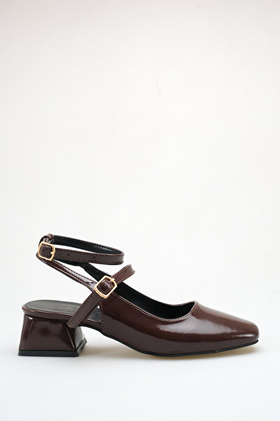 ich1one Mary Jane Pantofi de damă, eleganti și confortabili, din piele lăcuit...