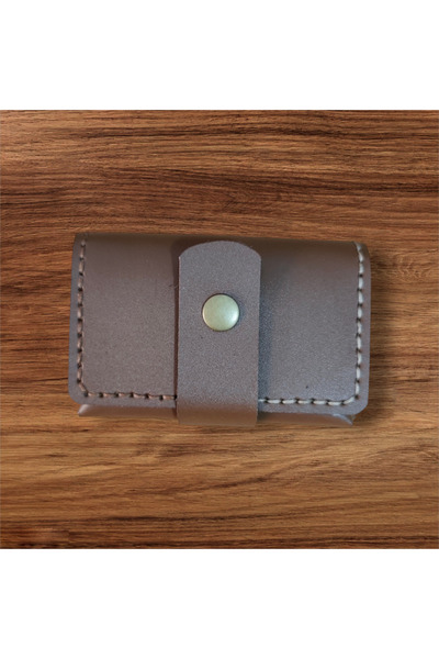 elemeğim El Yapımı Deri Sihirli Cüzdan -Çok Amaçlı Minimal Tasarım