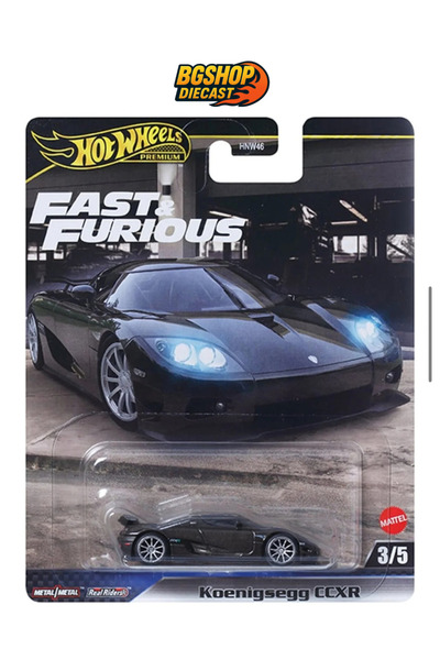 HOT WHEELS Fast & Furious Premium Koenigsegg CCXR